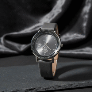 Crystal Time Womens Strap Watch With Crystal