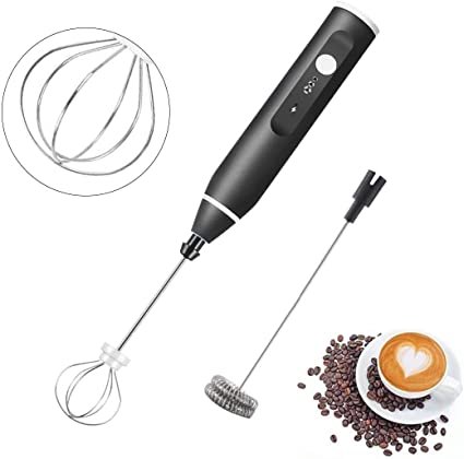 Rechargeable Electric Coffee Mixer