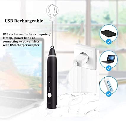Rechargeable Electric Coffee Mixer - Image 3