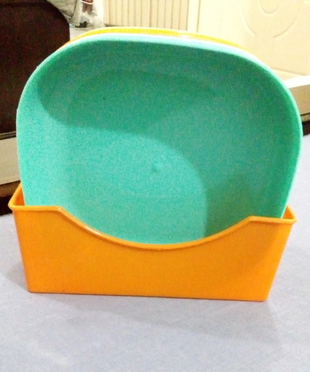 10 Pcs Multi-function Spit Bone Dish Set with Stand