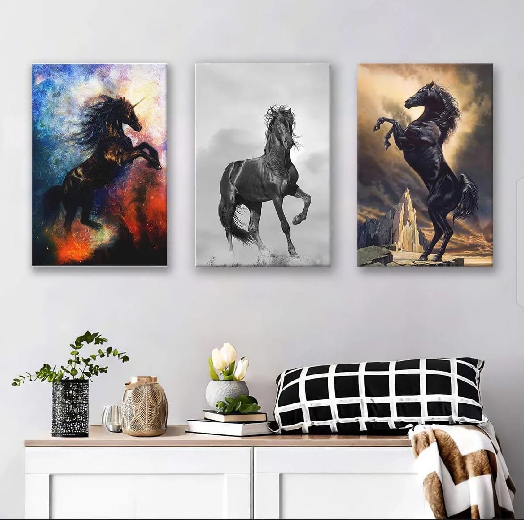 3Pcs Home Decor Photo Tiles Elegant Design