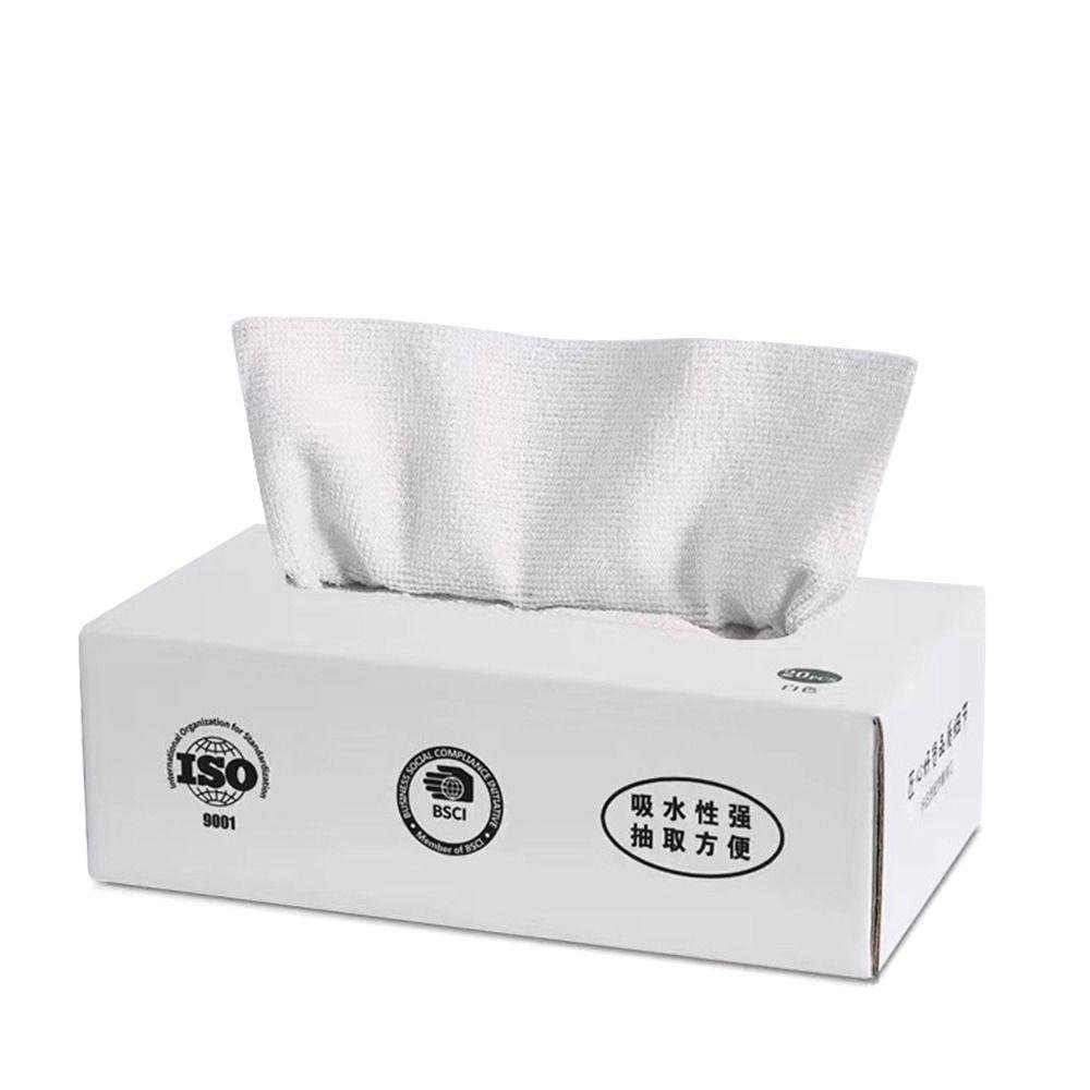 Microfiber Towel Reusable Pack of 20 Pcs Box - Image 6
