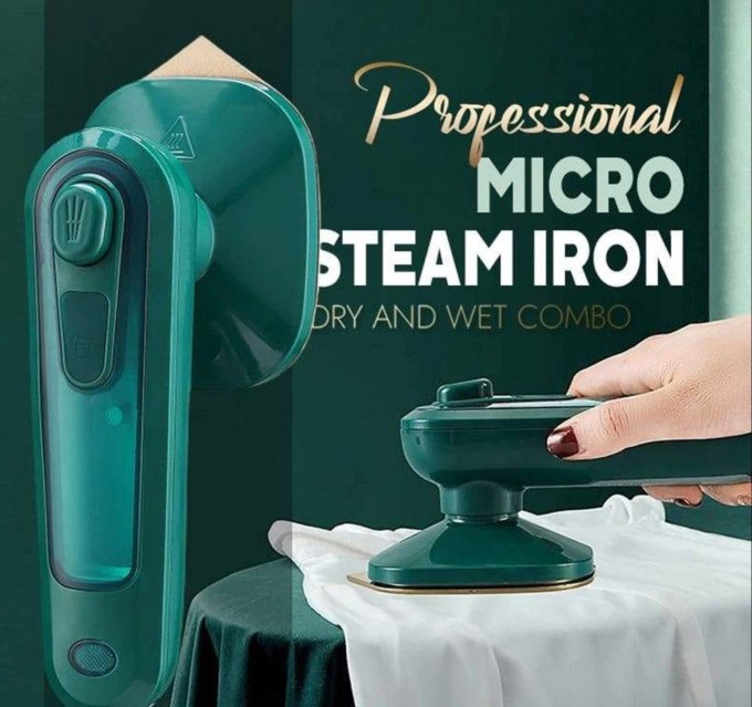 Professional Micro Steam Iron Handheld Household Portable Ironinog Machine Garment Steamer