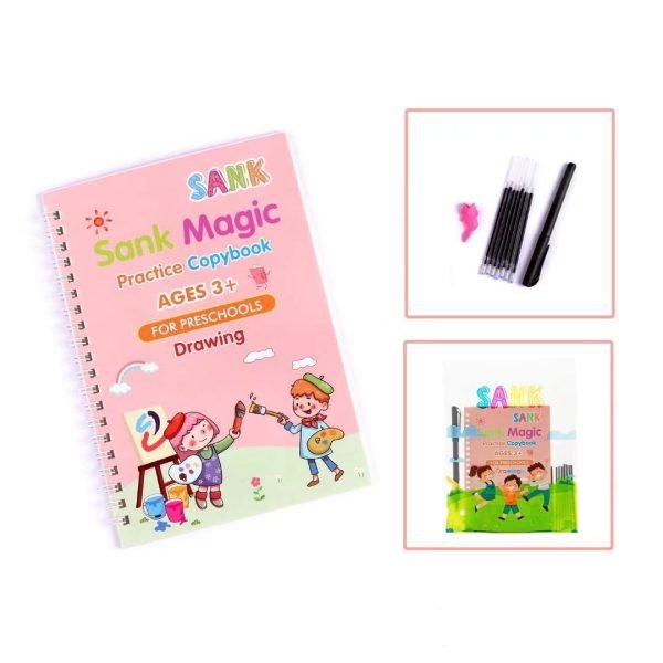Pack of 4 Sank Magic book Practice