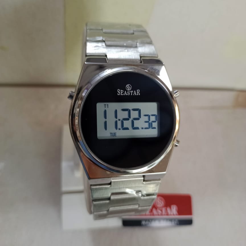 Seastar Stainless Steel Digital Watch Providing Durable Quality