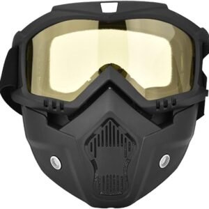 Snowboard Motorcycle Full Face Mask Shield Goggles Glasses