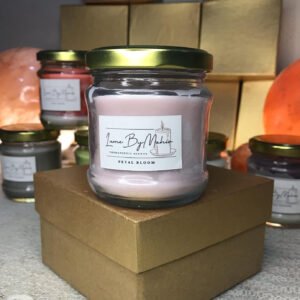 Petal Bloom Candle | Where Every Flame Blooms Like a Midnight Garden