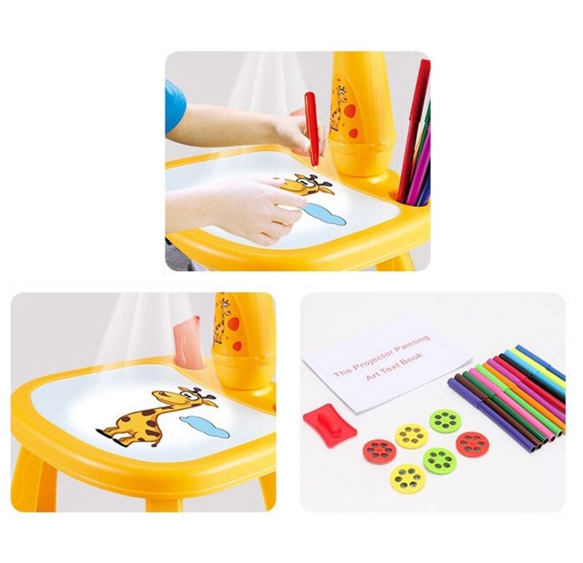 Giraffe Small Size Art Drawing Board Leds Projector Light - Image 2