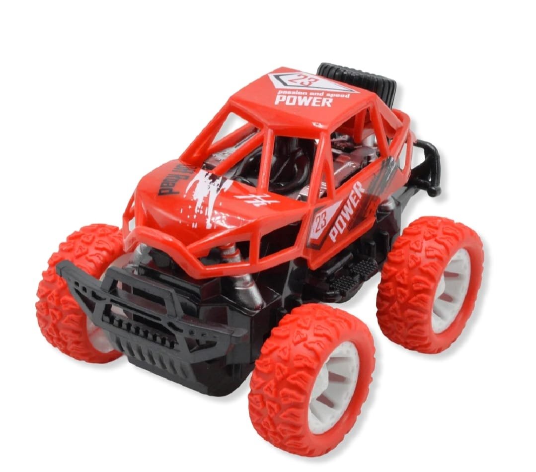 Monster Truck Toys Friction Push & Go High Speed Friction Vehicles for Kids - Image 2