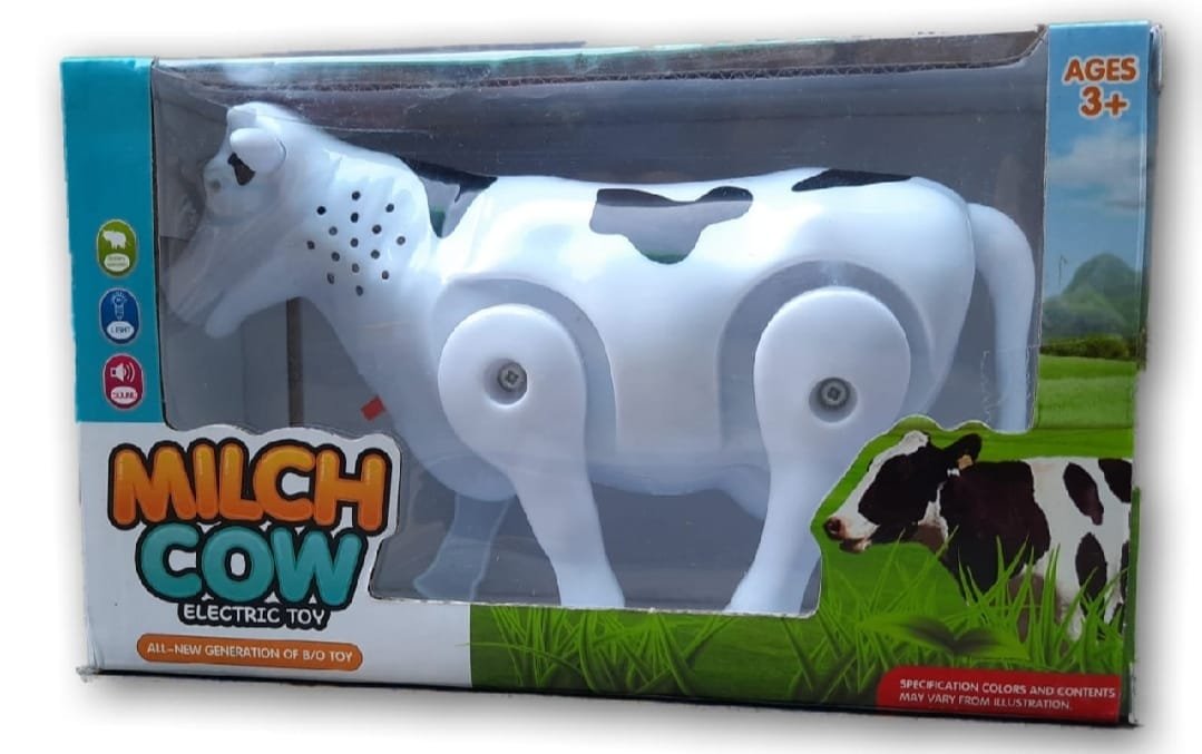 Funny Walking Musical Milch Cow Toy for Kids - Image 2