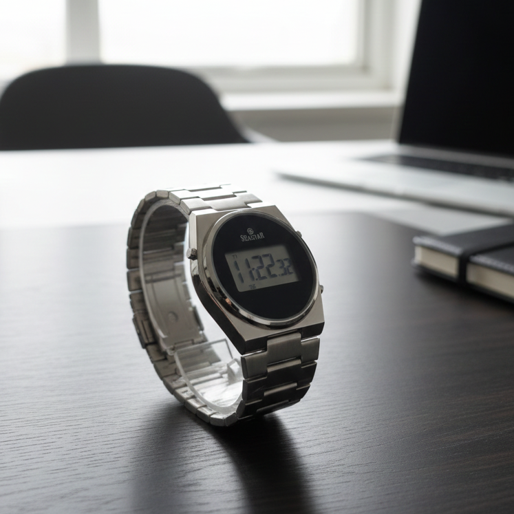 Seastar Stainless Steel Digital Watch Providing Durable Quality - Image 2