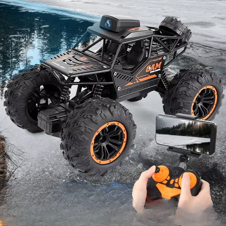 Crawler Cross Country Car With Camera | Remote Control Car With Camera WiFi 720P HD